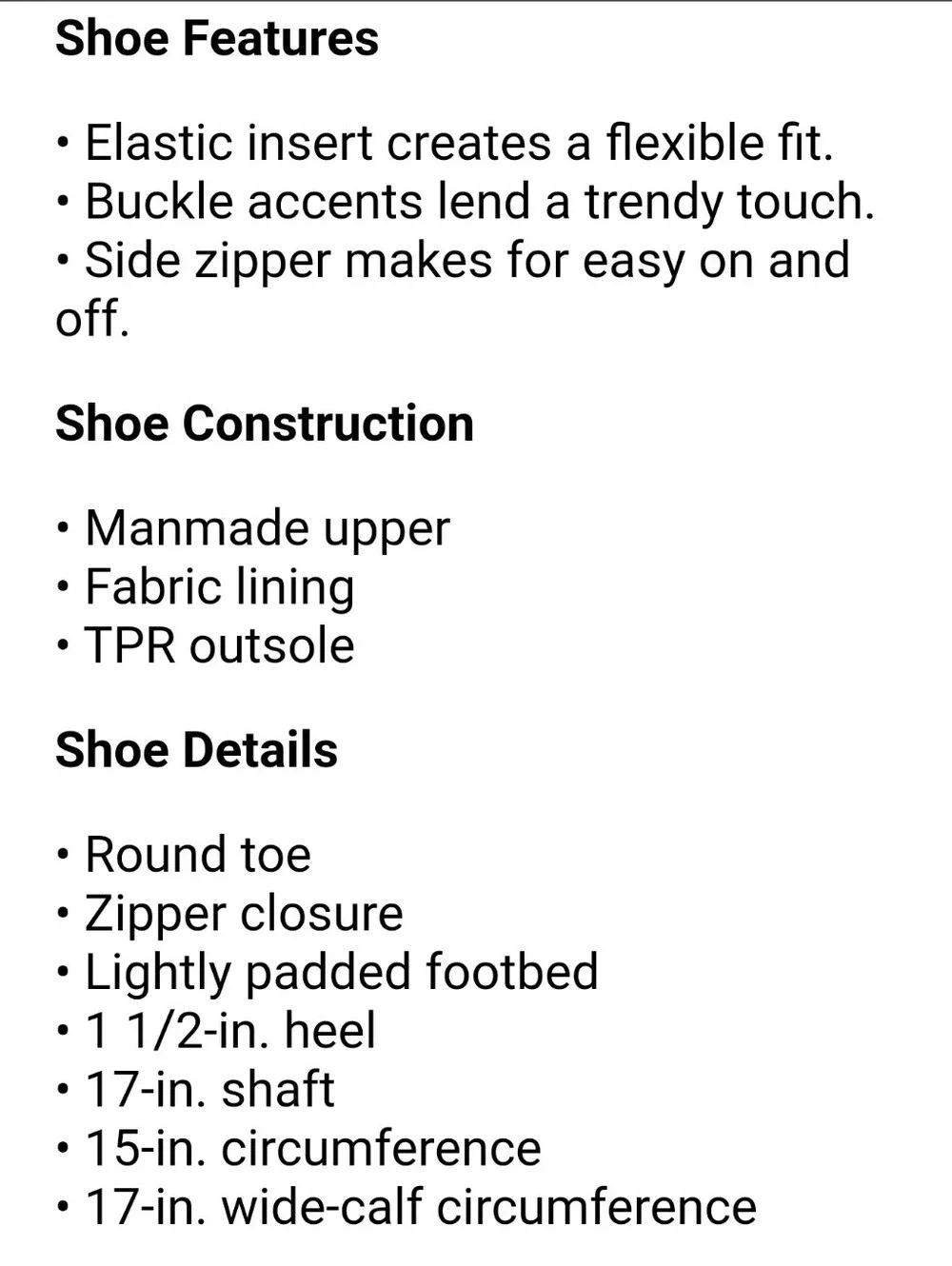 Journee Collection Black Over-the-Knee Wide Calf Buckle Riding Boots